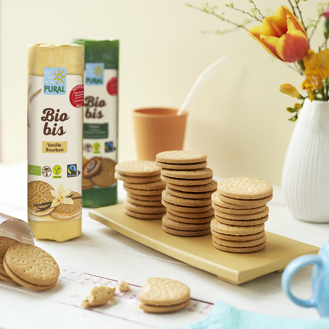Nouveau : Biobis sans huile de palme et Fairtrade !