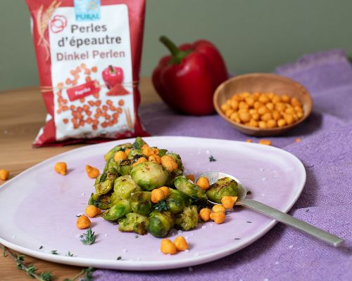 Écrasé de choux de Bruxelles