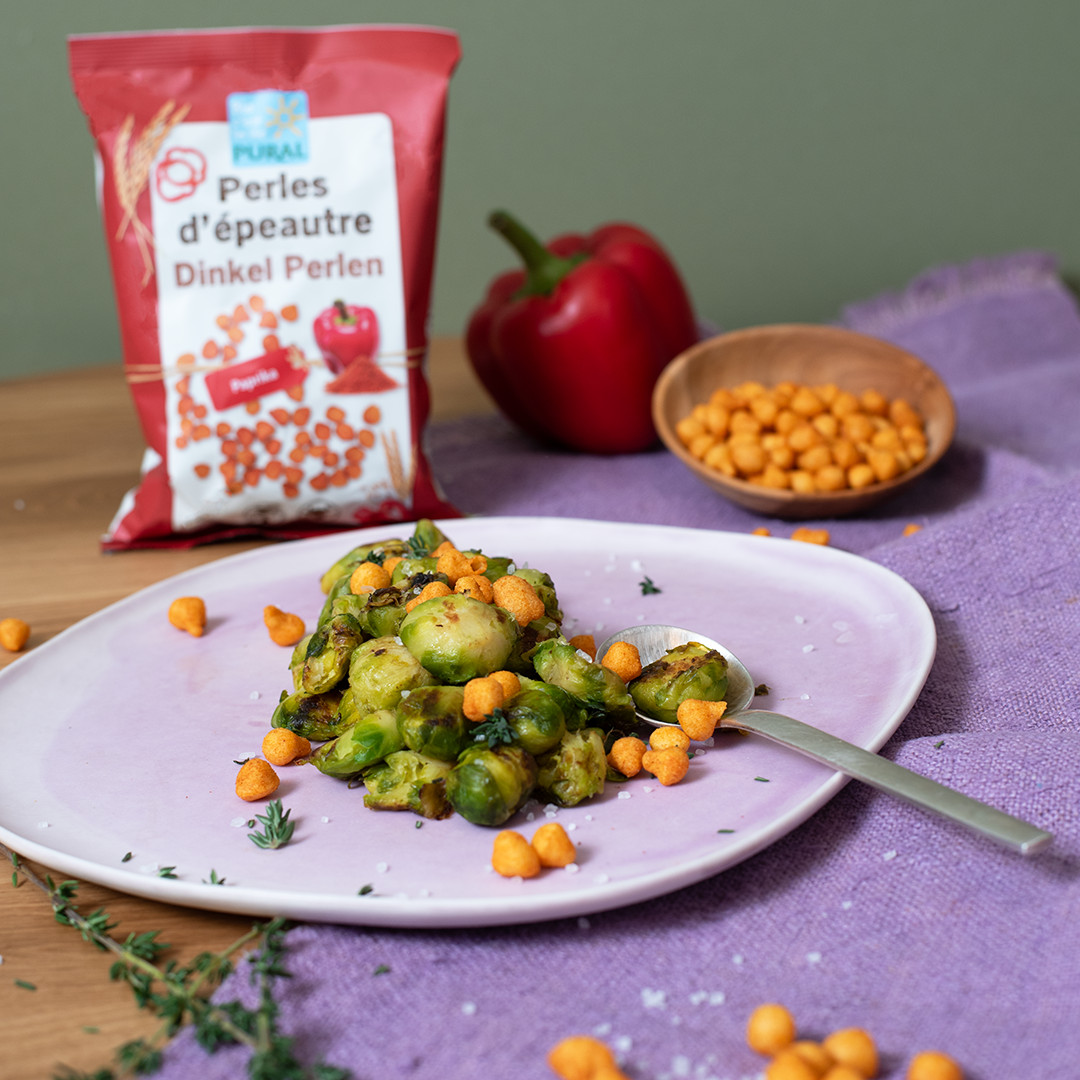 Découvrez nos Perles d’épeautre – la touche croustillante parfaite pour sublimer vos soupes et salad