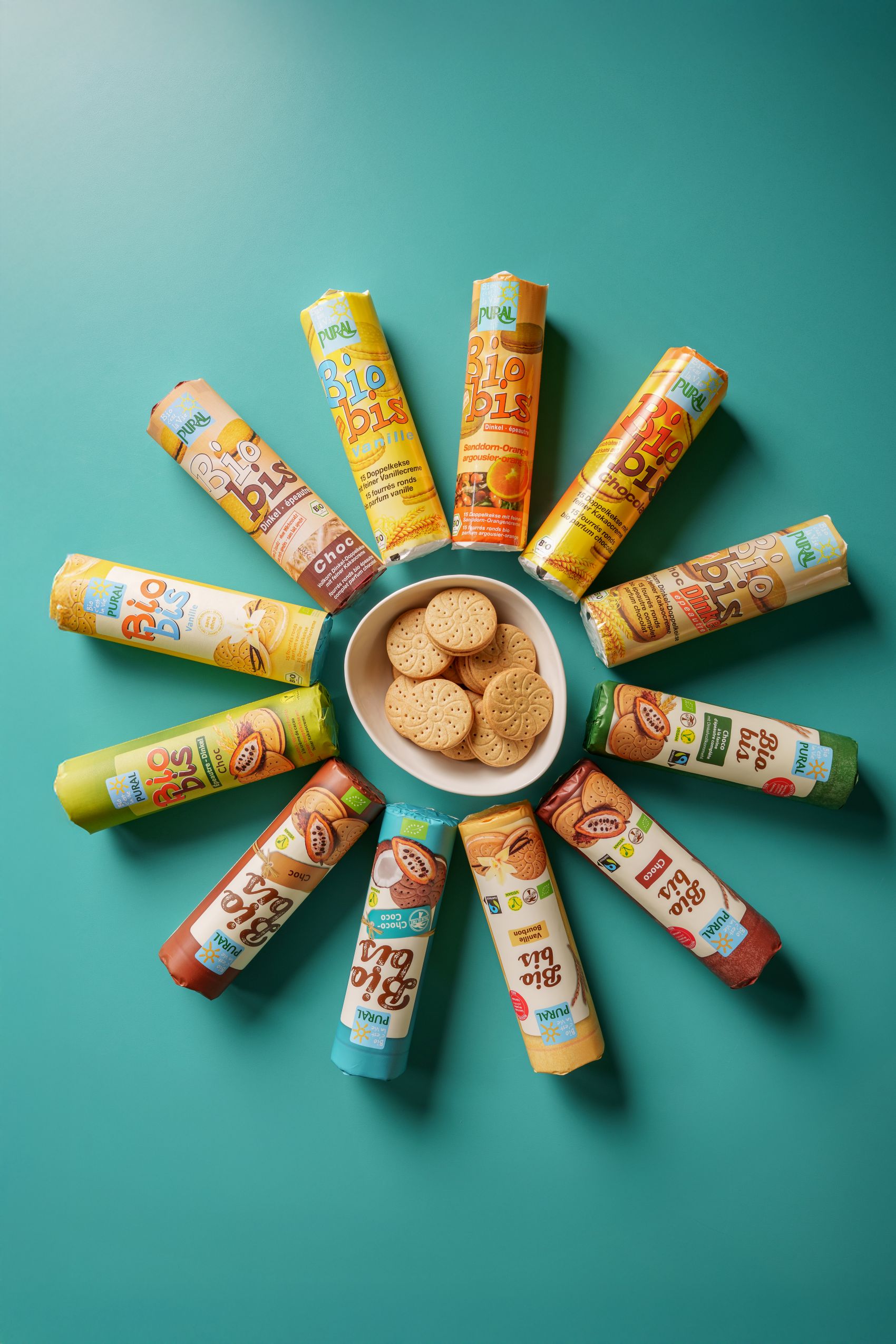 Pural, des biscuits BIO savoureux