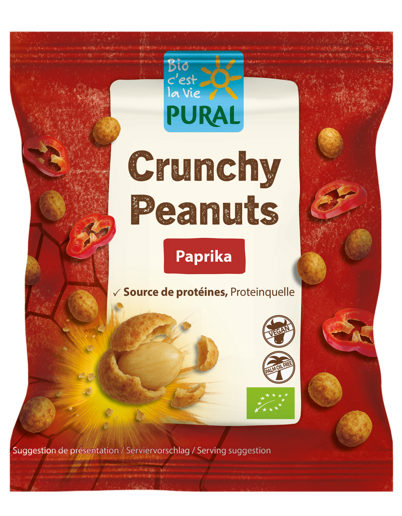 Crunchy Peanuts - le nouveau plaisir bio croustillant pour tous