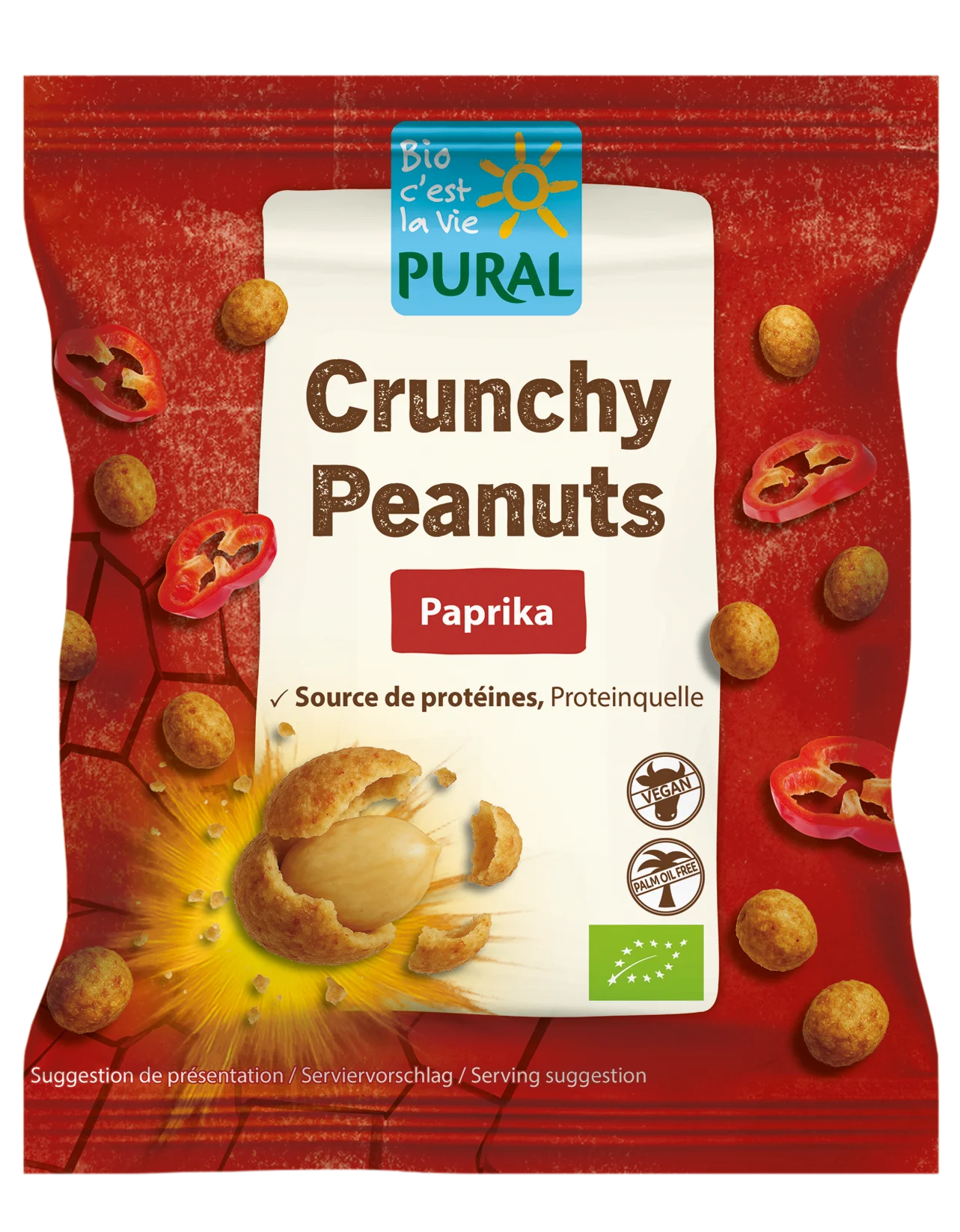 Crunchy Peanuts - le nouveau plaisir bio croustillant pour tous