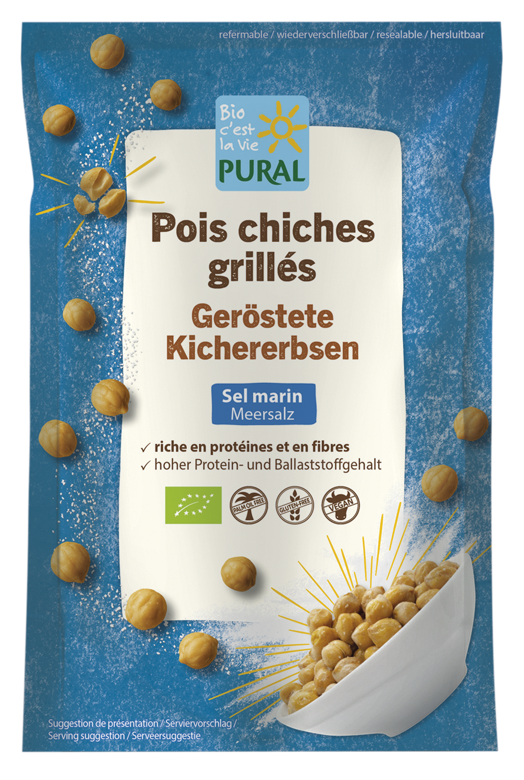 Nouveau snack bio 2026 : pois chiches grillés et croustillants