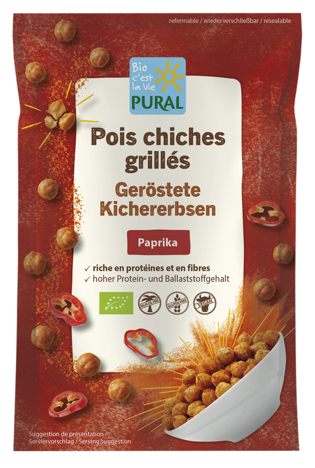 Nouveau snack bio 2026 : pois chiches grillés et croustillants