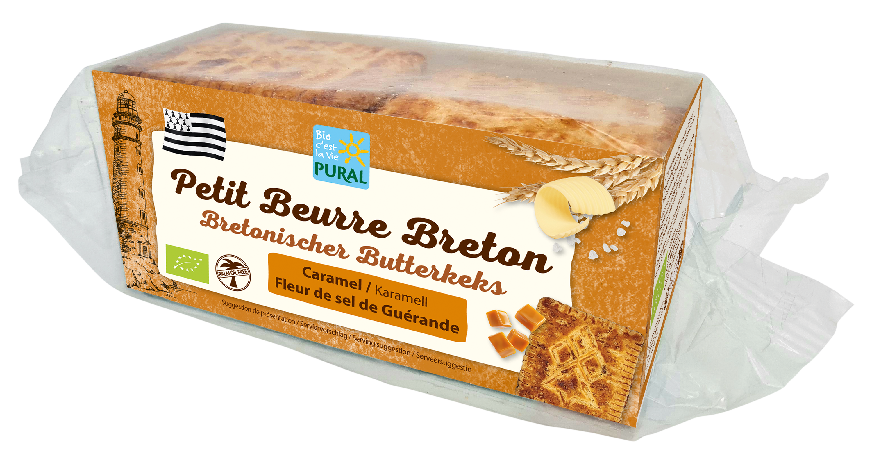 Nouveau ! Nos petits beurres bretons au caramel et à la fleur de sel de Guérande