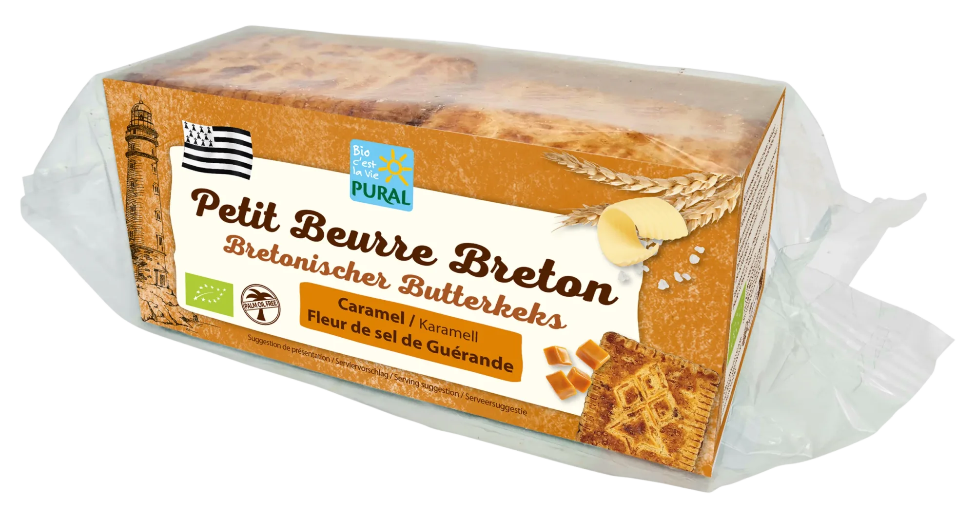 Nouveau ! Nos petits beurres bretons au caramel et à la fleur de sel de Guérande