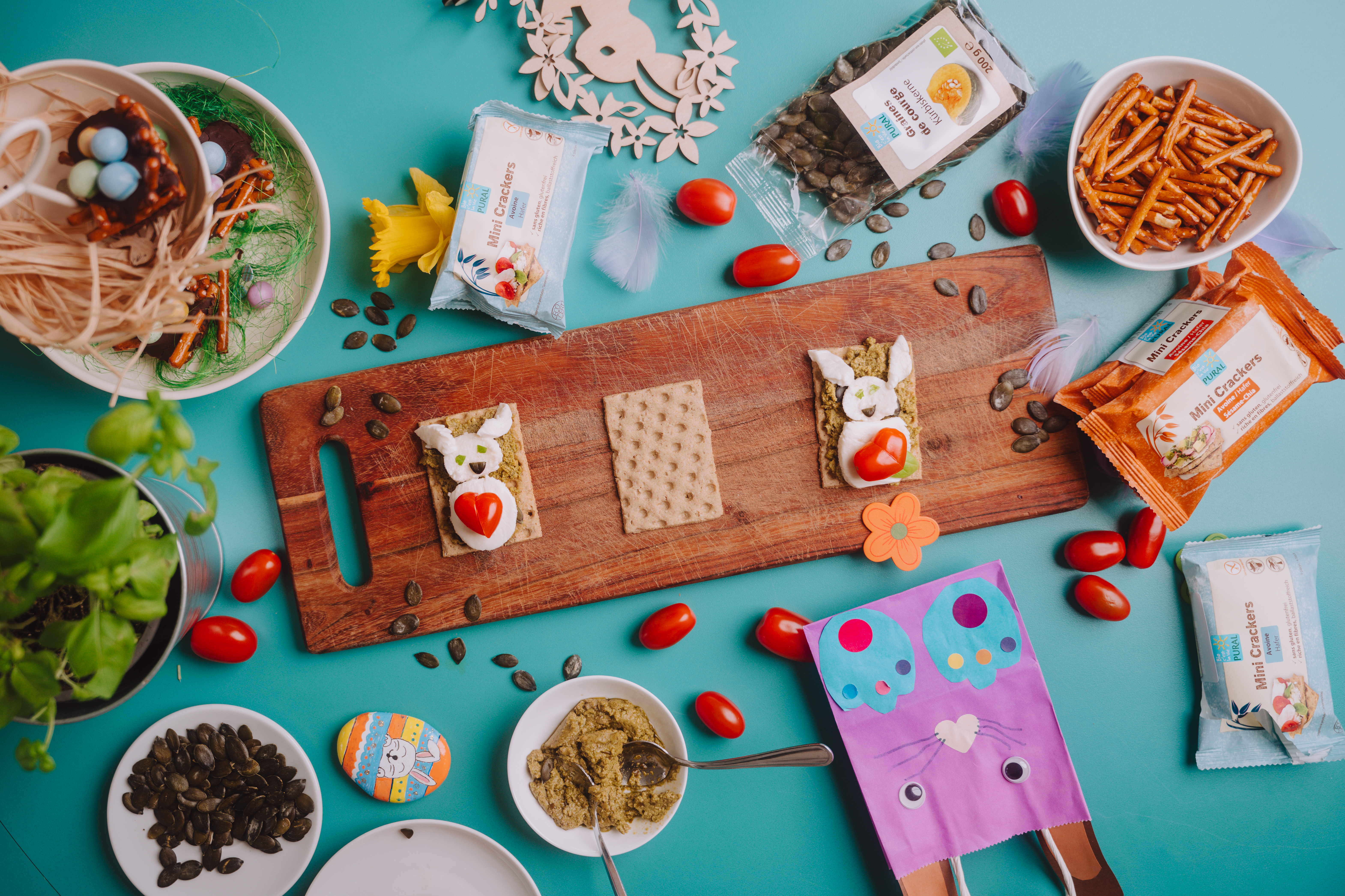 Savourer Pâques : idées simples pour un brunch de Pâques, des en-cas et des recettes sucrées