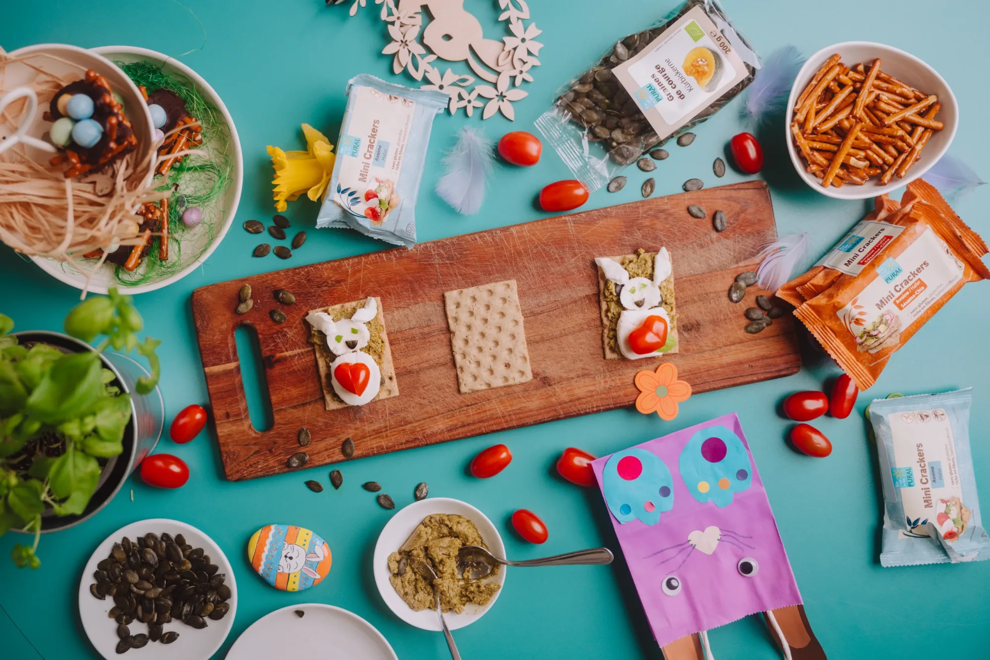 Savourer Pâques : idées simples pour un brunch de Pâques, des en-cas et des recettes sucrées