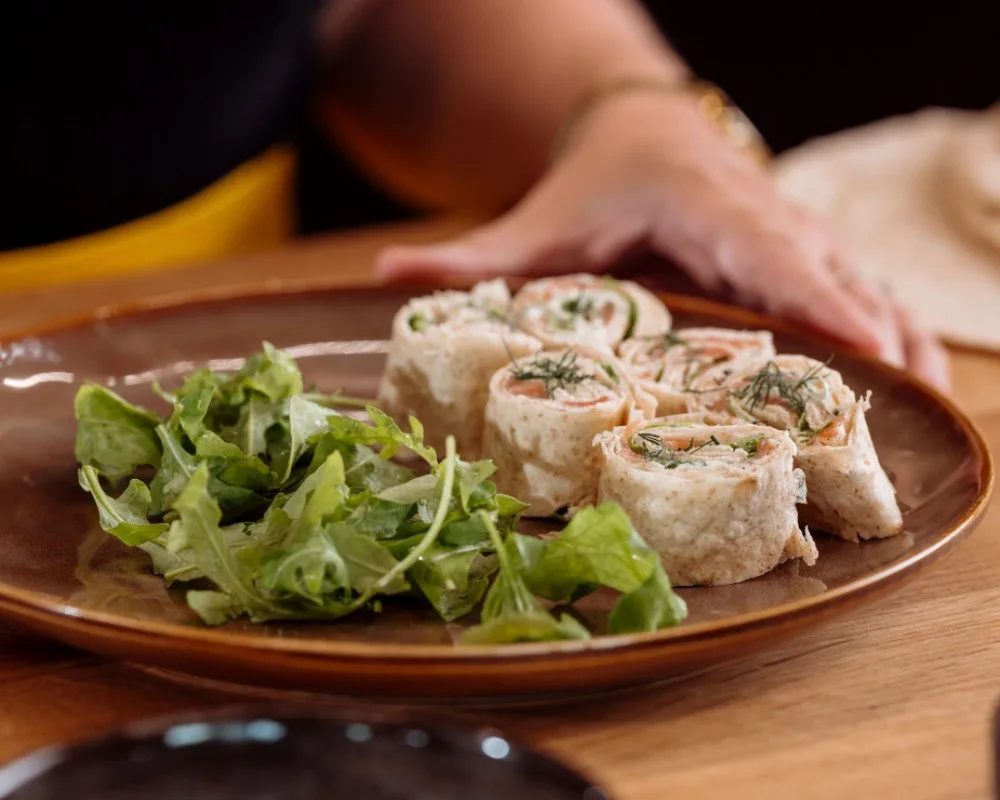 Wraps au saumon