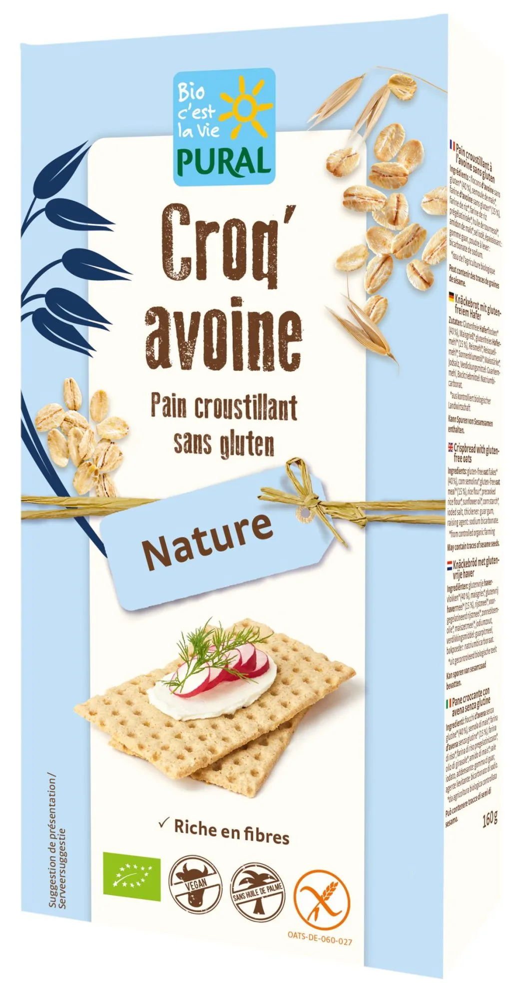 Croq' avoine nature