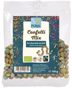 Confetti Mix au chocolat au lait