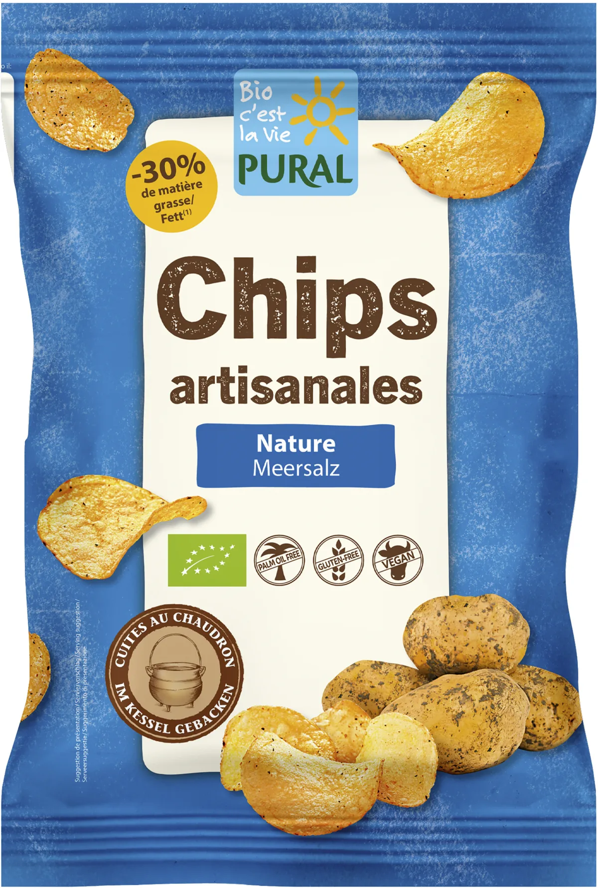 Chips artisanales sel marin