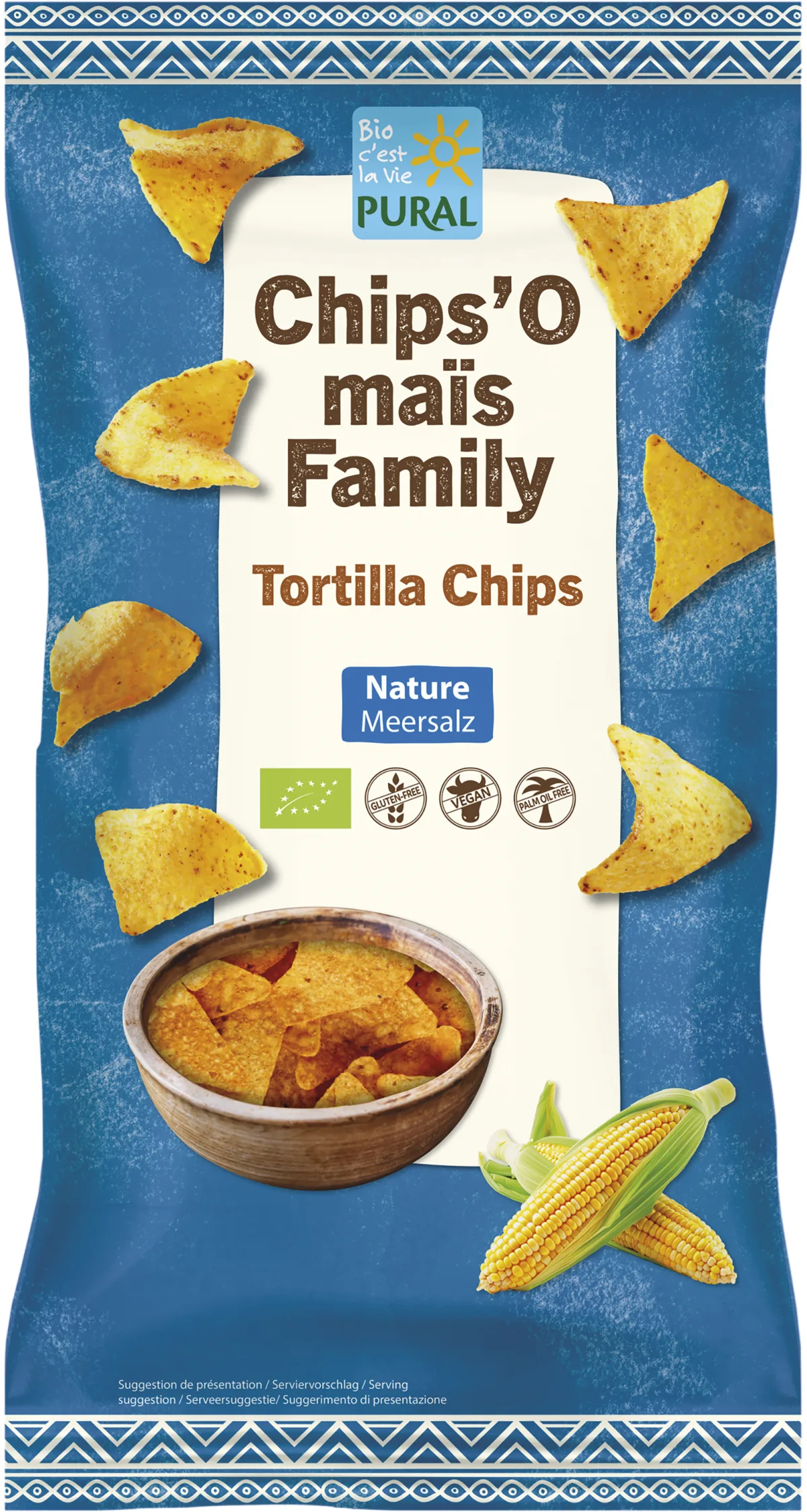 Chips au maïs Nature Family