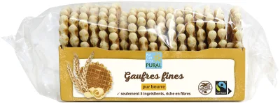 Gaufres fines pur beurre
