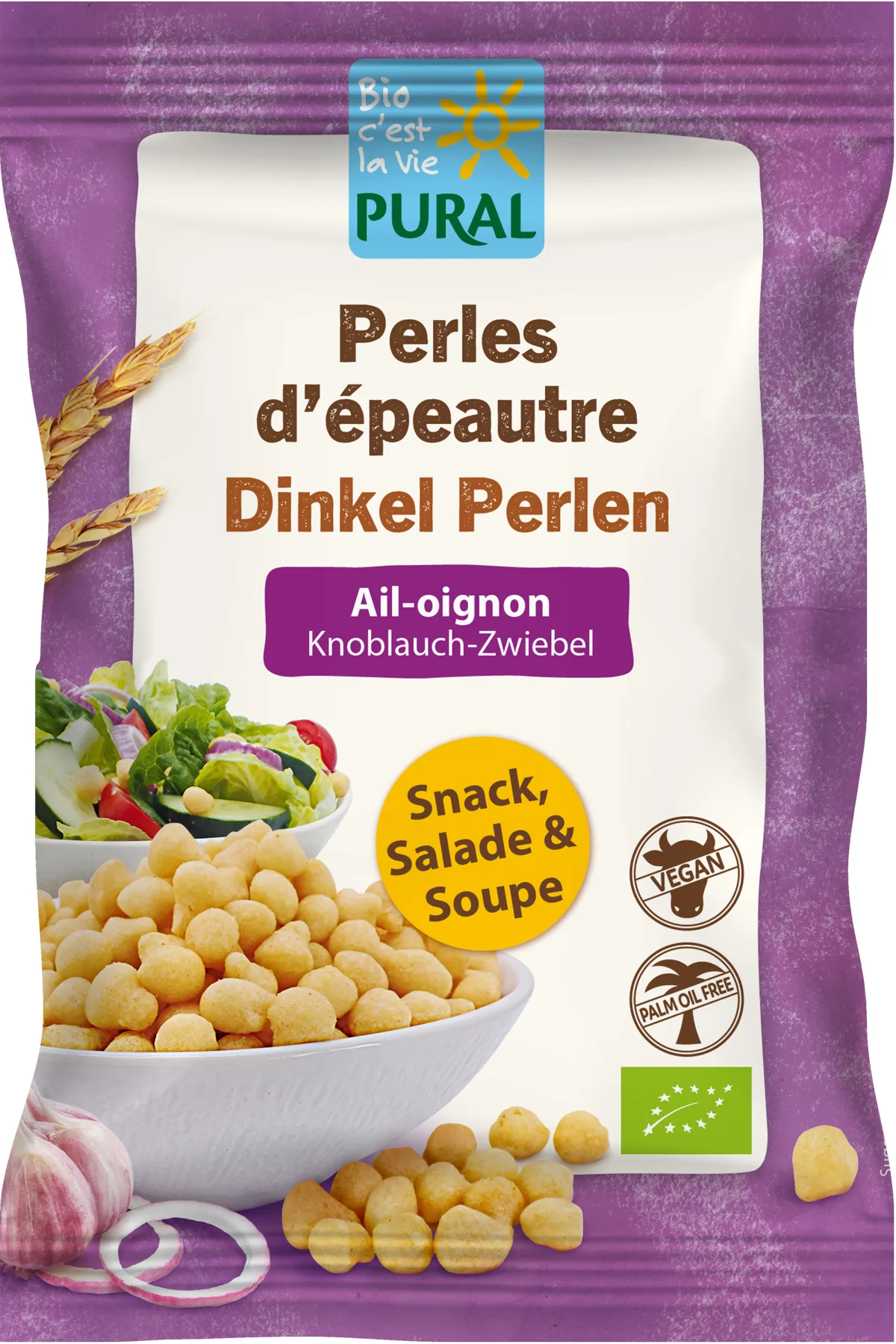 Perles de potage à l'épeautre ail oignon