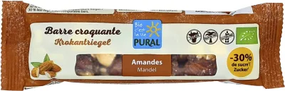 Barre croquante amandes