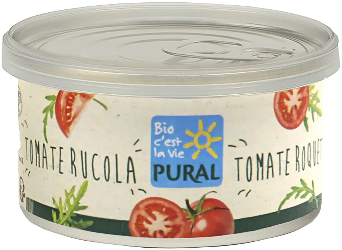 Pâté végétal tomate roquette, sans huile de palme