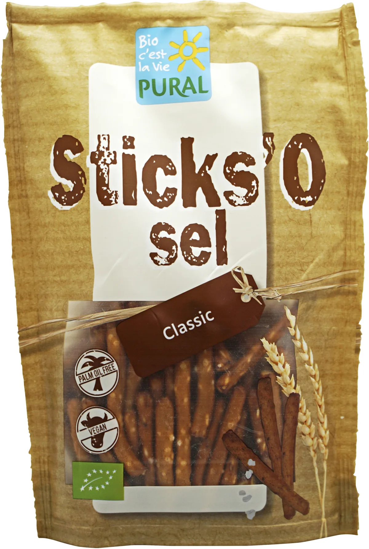 Sticks' O sel biscuits croquants salés
