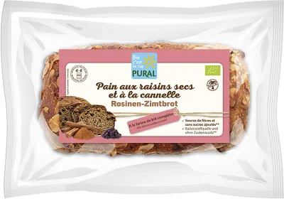 Pain aux raisins secs et à la cannelle