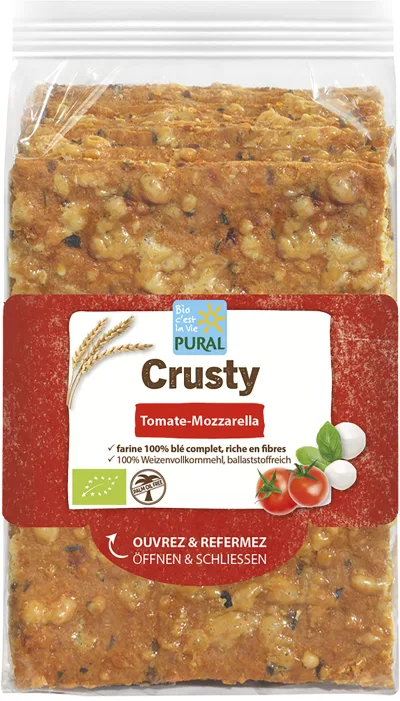 Crusty Tomate-Mozzarella