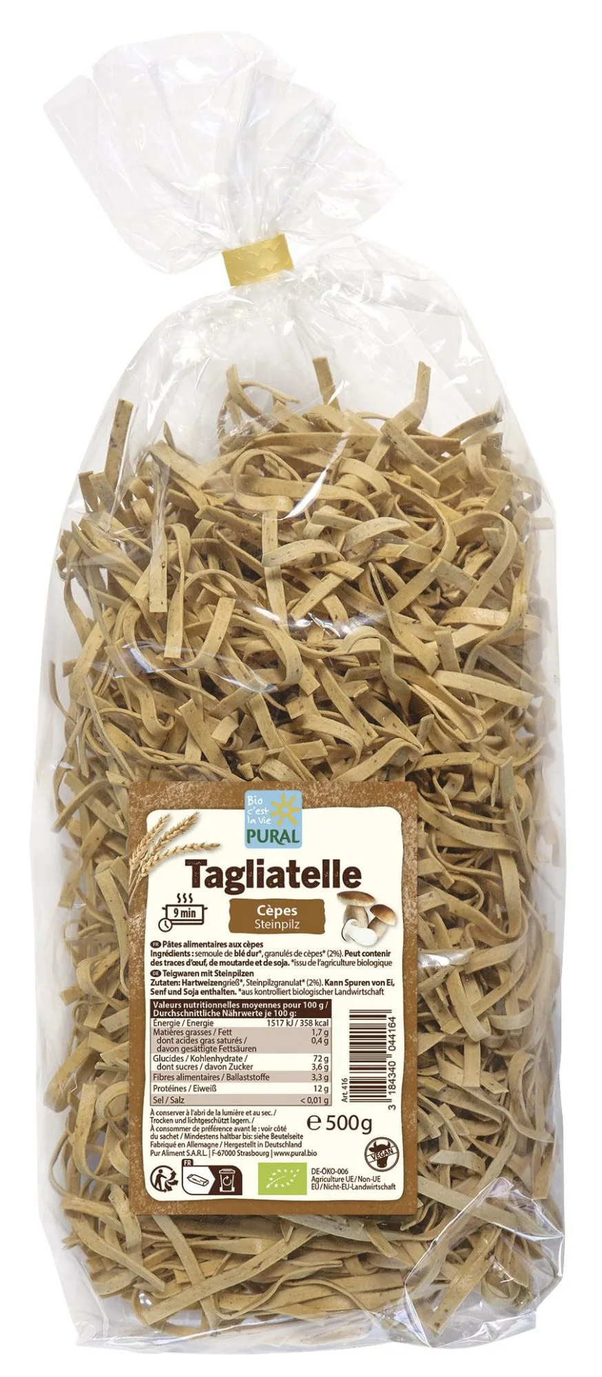 Tagliatelle aux cèpes